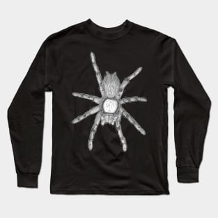 Tarantula Only “Vaporwave” V39 (Black & White) Long Sleeve T-Shirt